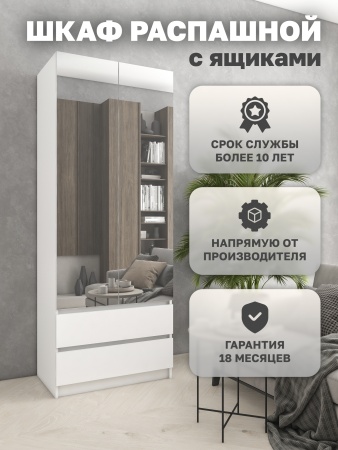 Шкаф распашной Куб 25
